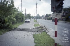 Ulica Warszawska (foto: S. Ciszkowski) - wypadek 03